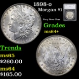 1898-o Morgan Dollar $1 Graded ms64+ By SEGS