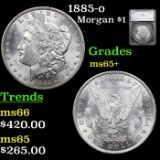 1885-o Morgan Dollar $1 Graded ms65+ By SEGS