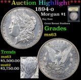 ***Auction Highlight*** 1894-o Morgan Dollar $1 Graded Select Unc BY USCG (fc)