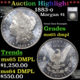 ***Auction Highlight*** 1883-o Morgan Dollar $1 Graded ms65 dmpl By SEGS (fc)