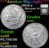 ***Auction Highlight*** 1904-s Morgan Dollar $1 Graded au53 By SEGS (fc)