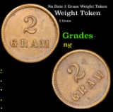 No Date 2 Gram Weight Token Grades NG