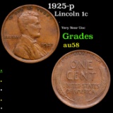 1925-p Lincoln Cent 1c Grades Choice AU/BU Slider