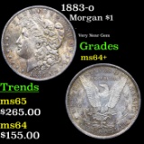 1883-o Morgan Dollar $1 Grades Choice+ Unc