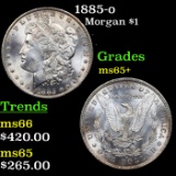 1885-o Morgan Dollar $1 Grades GEM+ Unc