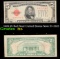 1928 $5 Red Seal United States Note Fr-1525 Grades f+