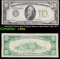 1934A $10 Green Seal Federal Reserve Note (New York, NY) Grades vf+