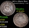 1871-s Above Bow Seated Liberty Half Dime 1/2 10c Grades xf details