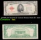 1928B $5 Red Seal United States Note Fr-1527 Grades f+
