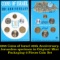 1968 Coins of Israel 20th Anniversary, Jerusalem specimen in Original Mint Packaging 6 Pieces Coin S