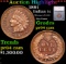 Proof ***Auction Highlight*** 1891 Indian Cent 1c Graded pr64 cam By SEGS (fc)