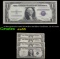 5x Non-consecutive 1935C/D/E $1 Blue Seal Silver Certificates, All AU Grade Grades Choice AU