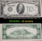 1934A $10 Green Seal Federal Reserve Note (New York, NY) Grades xf details