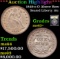 ***Auction Highlight*** 1849-o Seated Liberty Dime O Above Bow 10c Graded Select+ Unc BY USCG (fc)