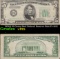 1934A $5 Green Seal Federal Reserve Note Fr-1651 Grades vf+