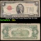 1928G $2 Red Seal United States Note Fr-1508 Grades f+