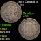 1873 Closed 3 Three Cent Copper Nickel 3cn Grades vf+