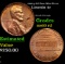 1960-p Large Date Lincoln Cent Mint Error 1c Grades Select Unc RD