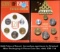 1969 Coins of Israel, Jerusalem specimen in Original Mint Packaging 6 Pieces Coin Set, 1968, KM # 24