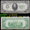 1934 $20 Green Seal Federal Reserve Note (Philadelphia, PA) Grades AU Details