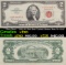 **Star Note** 1963 $2 Red Seal United States Note Fr-1513* Grades vf++