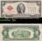 1928G $2 Red Seal United States Note Fr-1508 Grades f+