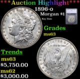 ***Auction Highlight*** 1896-o Morgan Dollar $1 Graded ms63 By SEGS (fc)