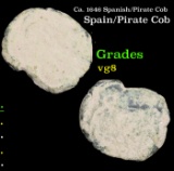Ca. 1646 Spanish/Pirate Cob Grades vg, very good