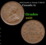 1928 Canada 1c, George V KM-28 Grades Select AU