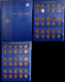 Near Complete Lincoln 1c Whitman folder #2, 1941-1961, 59 coins.