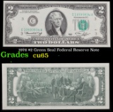 1976 $2 Green Seal Federal Reserve Note Grades Gem CU