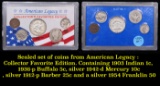 Sealed set of coins from American Legacy : Collector Favorite Edition. Containing 1903 Indian 1c, 19