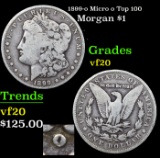 1899-o Micro o Top 100 Morgan Dollar $1 Grades vf, very fine