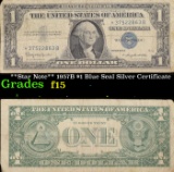 **Star Note** 1957B $1 Blue Seal Silver Certificate Grades f+