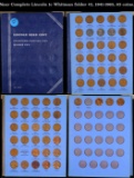 Near Complete Lincoln 1c Whitman folder #2, 1941-1965, 63 coins.