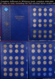 Complete Jefferson 5c Whitman book, complete 1938-1962. 67 coins in total, including the full wartim