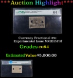 ***Auction Highlight*** Currency Fractional 25c Experimental Issue Milton# 2E25F.3f TOP POP! Graded