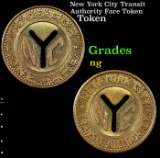 New York City Transit Authority Fare Token Grades