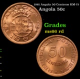 1961 Angola 50 Centavos KM-75 Grades GEM+ Unc RD