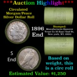 ***Auction Highlight*** Manufactures Hanover Trust Shotgun 1896 & 'S' Ends Mixed Morgan/Peace Silver