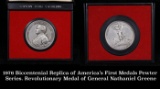 1976 Biccentenial Replica of America’s First Medals Pewter Series. Revolutionary Medal of General Na