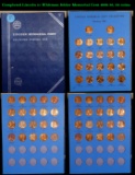 Completed Lincoln 1c Whitman folder Memorial Cent 1959-76, 32 coins.