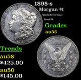 1898-s Morgan Dollar $1 Grades Choice AU