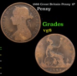 1888 Great Britain Penny 1P Grades vg, very good
