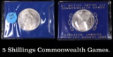 5 Shillings Commonwealth Games
