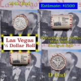 ***Auction Highlight*** Old Casino 50c Roll $10 Halves Las Vegas Horseshoe D Barber & 1941 Walker En