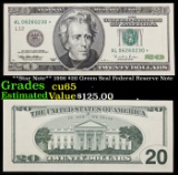 **Star Note** 1996 $20 Green Seal Federal Reserve Note Grades Gem CU