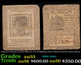 Deleware Colonial Currency May 1st, 1777 10 Shillings (10s) Fr-DE91 Printed By James Adams Grades Ch