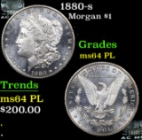 1880-s Morgan Dollar $1 Grades Choice Unc PL