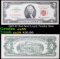 1963 $2 Red Seal Legal Tender Note Grades Choice AU